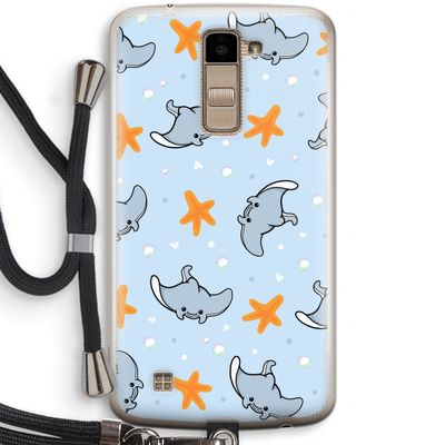 Manta: LG K10 (2016) Transparant Hoesje met koord