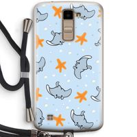 Manta: LG K10 (2016) Transparant Hoesje met koord