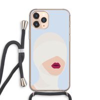 Incognito: iPhone 11 Pro Transparant Hoesje met koord Incognito: iPhone 11 Pro Transparant Hoesje met koord