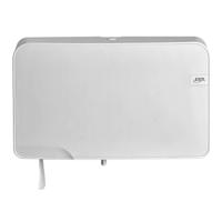 Toiletpapierdispenser quartzline q5 jumbo wit