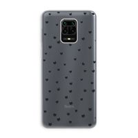 Kleine kattenkopjes: Xiaomi Redmi Note 9 Pro Transparant Hoesje