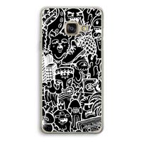 Vexx Black Mixtape: Samsung Galaxy A3 (2016) Transparant Hoesje