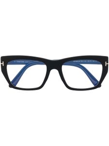 TOM FORD Eyewear lunettes de vue à monture papillon - Noir