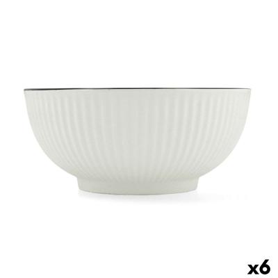 Aperitiefschaaltje Quid Gastro Black Wit Zwart Keramisch (6 Stuks)