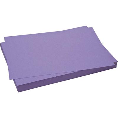 Creativ Company Karton, vel 50x70 cm, 270 gr, paars, 10 vel/ 1 doos
