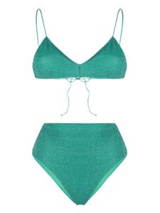 Oséree bikini en maille métallisée - Vert