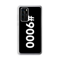 #9000: Huawei P40 Transparant Hoesje
