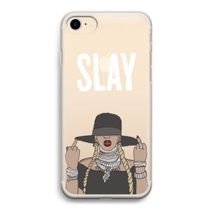 Slay All Day: iPhone 7 Transparant Hoesje