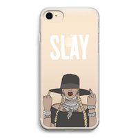 Slay All Day: iPhone 7 Transparant Hoesje