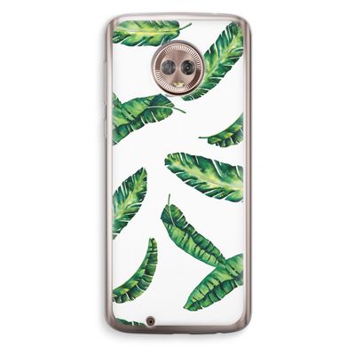 Lange bladeren: Motorola Moto G6 Transparant Hoesje