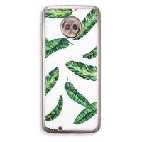 Lange bladeren: Motorola Moto G6 Transparant Hoesje