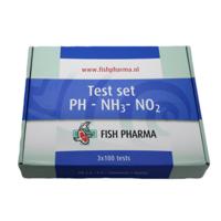 Fish Pharma Pond Water Quality Test Kit - PH, NH3/NO2, Nitrite - 300 Tests