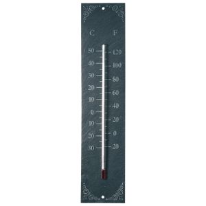 Thermometer van leisteen voor binnen en buiten 45 cm