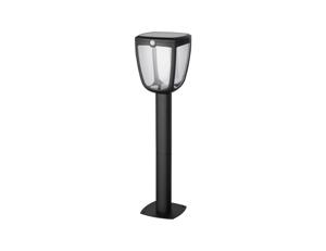 Sylvania Gizmo Solar Bollard Lantern Grondverlichting voor buiten LED Zwart