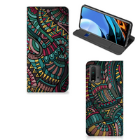 Xiaomi Poco M3 | Redmi 9T Hoesje met Magneet Aztec - thumbnail