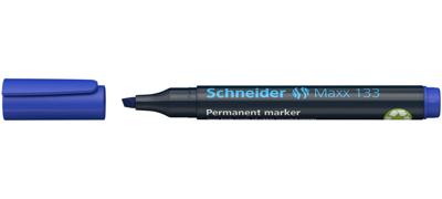 Viltstift schneider maxx 133 schuin 1-4mm blauw