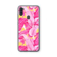 Pink Banana: Samsung Galaxy A11 Transparant Hoesje