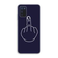 F**k U: Samsung Galaxy A03s Transparant Hoesje - thumbnail