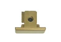 Highlight 1-faseTrack end cap goud - O5106.32