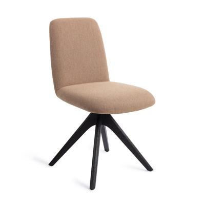 Jesper Home Eetkamerstoel 'Taiwa' Revolve Oak Black, kleur Whisper Wheat