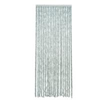 Kattenstaart vliegengordijn - lichtgrijs - 93 x 230 cm - Insectengordijn met stroken