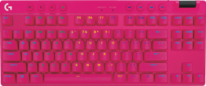 Logitech G PRO X TKL toetsenbord RF-draadloos + Bluetooth QWERTY US International Magenta