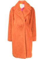 Apparis manteau Scarlet en fourrure artificielle - Orange