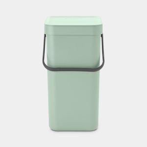 Brabantia Sort & Go afvalemmer 12 liter - Jade Green