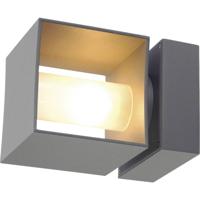SLV 1000335 LED-buitenlamp (wand) G9 Zilver-grijs