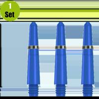 Lena Lena Nylon Dartshafts + Ring - Blauw