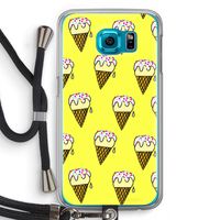 Isjes: Samsung Galaxy S6 Transparant Hoesje met koord