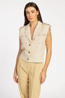 Aaiko Gilet Lynette | Cream