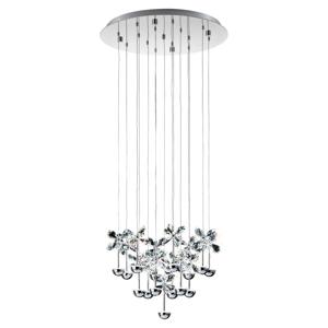 Stars of Light Design hanglampPianopoli 15-lichts 50cm grijs - 93662