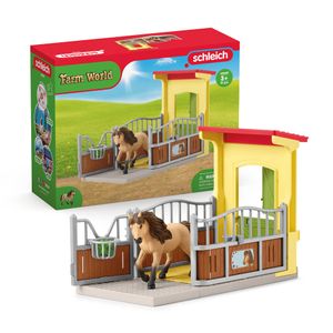 schleich Farm World Ponystal met IJslanderhengst