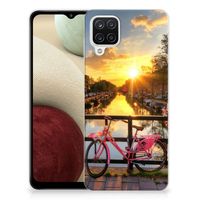 Samsung Galaxy A12 Siliconen Back Cover Amsterdamse Grachten - thumbnail