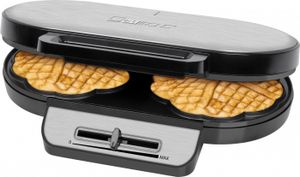 Clatronic 263934 wafelijzer 2 wafel(s) 1200 W Grijs