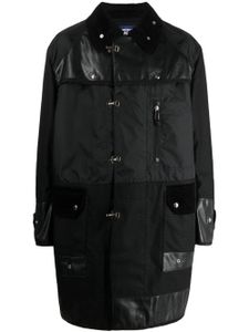 Junya Watanabe MAN parka boutonnée à capuche - Noir