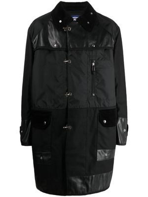 Junya Watanabe MAN parka boutonnée à capuche - Noir
