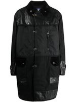 Junya Watanabe MAN parka boutonnée à capuche - Noir