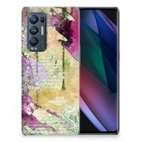 Hoesje maken OPPO Find X3 Neo Letter Painting - thumbnail