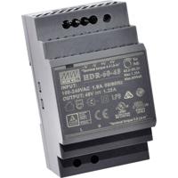 Mean Well HDR-60-24 DIN-rail netvoeding 24 V/DC 2.5 A 60 W Aantal uitgangen: 1 x Inhoud: 1 stuk(s) - thumbnail