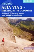 Wandelgids Alta Via 2 - Trekking in the Dolomites | Cicerone - thumbnail