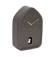 Karlsson Wandklok Modern Kitty - Earth Brown