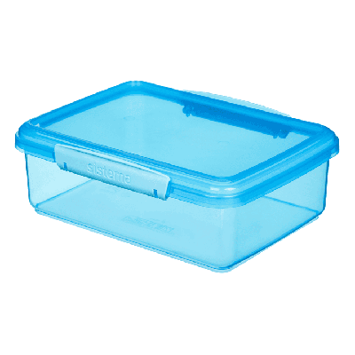 Sistema Lunch - Rechthoekige Lunchbox - 2.000 ml Blauw