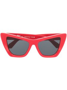 Off-White Eyewear lunettes de soleil Arrows à monture papillon - Rouge