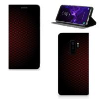 Samsung Galaxy S9 Plus | Hoesje met Magneet | Geruit Rood