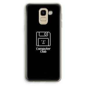 Hello: Samsung Galaxy J6 (2018) Transparant Hoesje