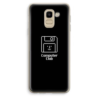 Hello: Samsung Galaxy J6 (2018) Transparant Hoesje