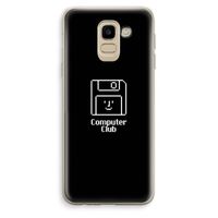 Hello: Samsung Galaxy J6 (2018) Transparant Hoesje