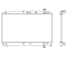 Nrf Radiateur 53466